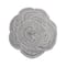 Hello Honey® Round Wool and Cotton Tufted Organic Shaped Rug